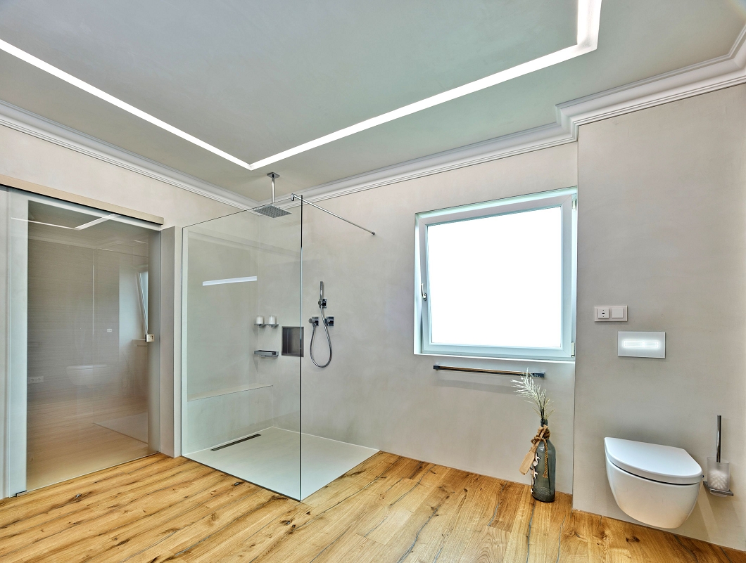 fugenloses Badezimmer ohne Fliesen