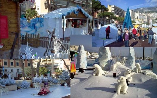 Malerische Wohnideen - Weihnachtsmarkt Monaco